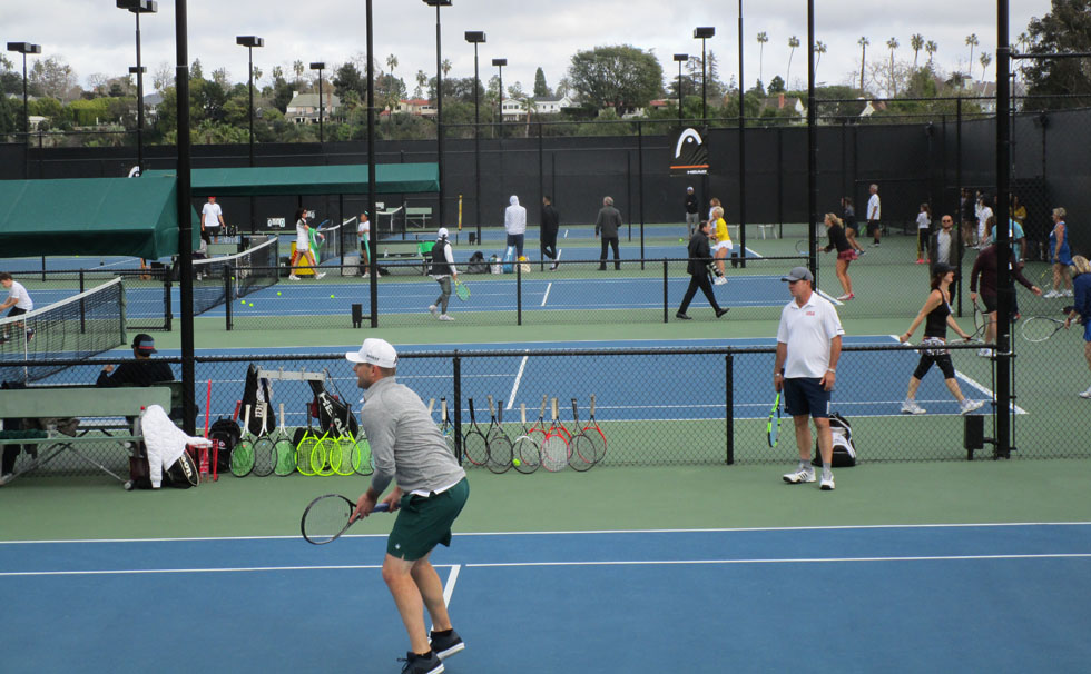 写真：リビエラテニスクラシックの様子