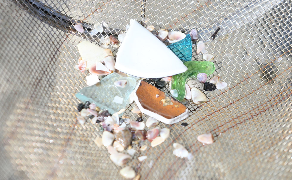 写真：リビエラビーチクリーン