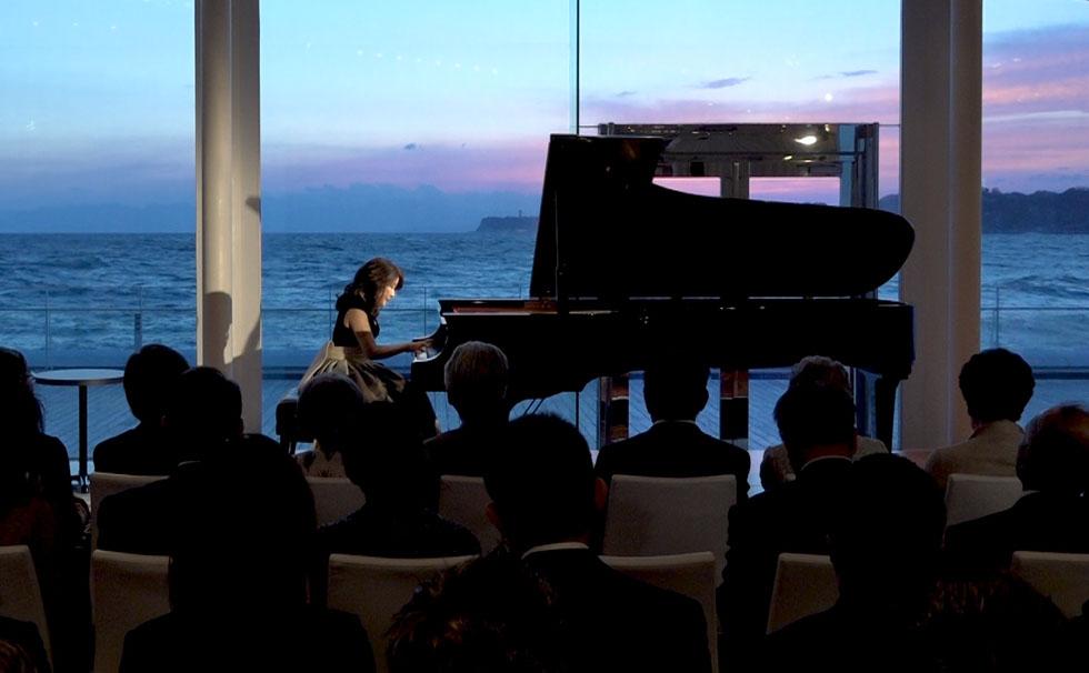 写真：仲道郁代氏