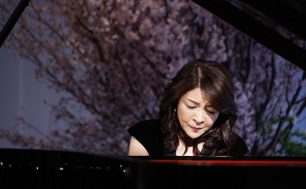 写真：仲道郁代氏