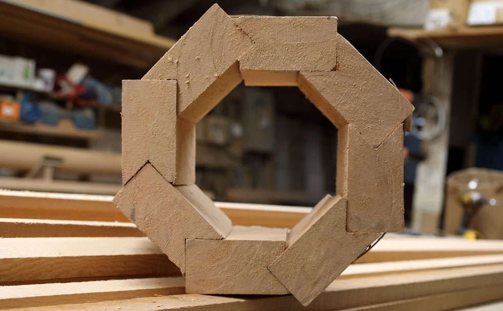 写真：中空マスト