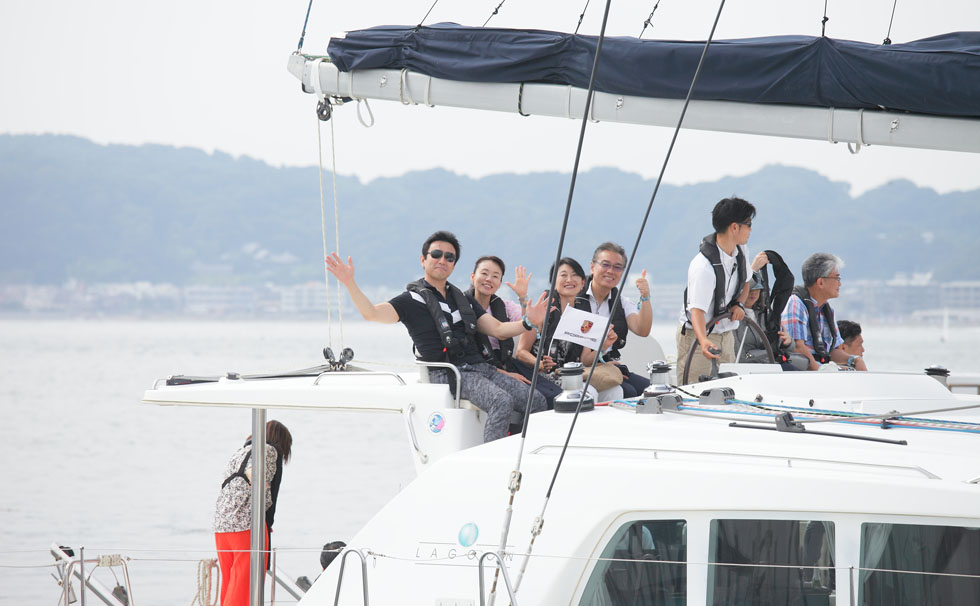 写真：クルージング体験