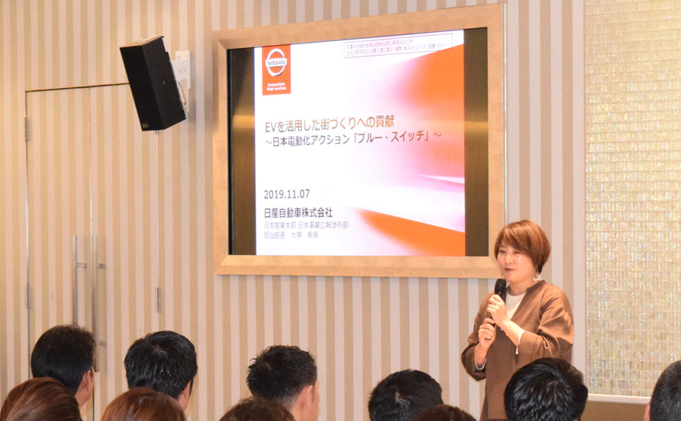 写真：大神希保さんの講演会