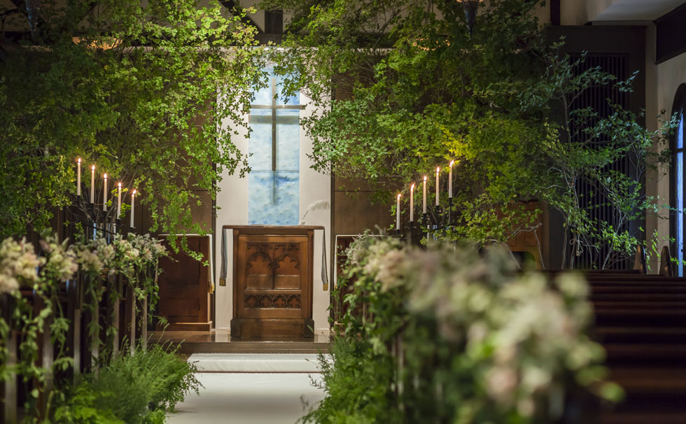 写真：チャペル観覧席