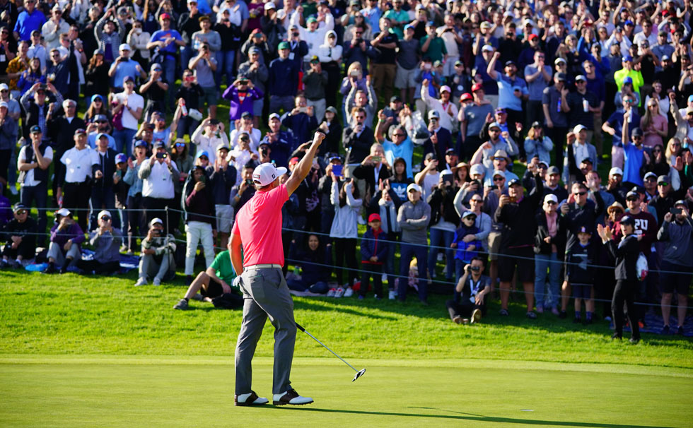 写真：ジェネシス・インビテーショナルの様子