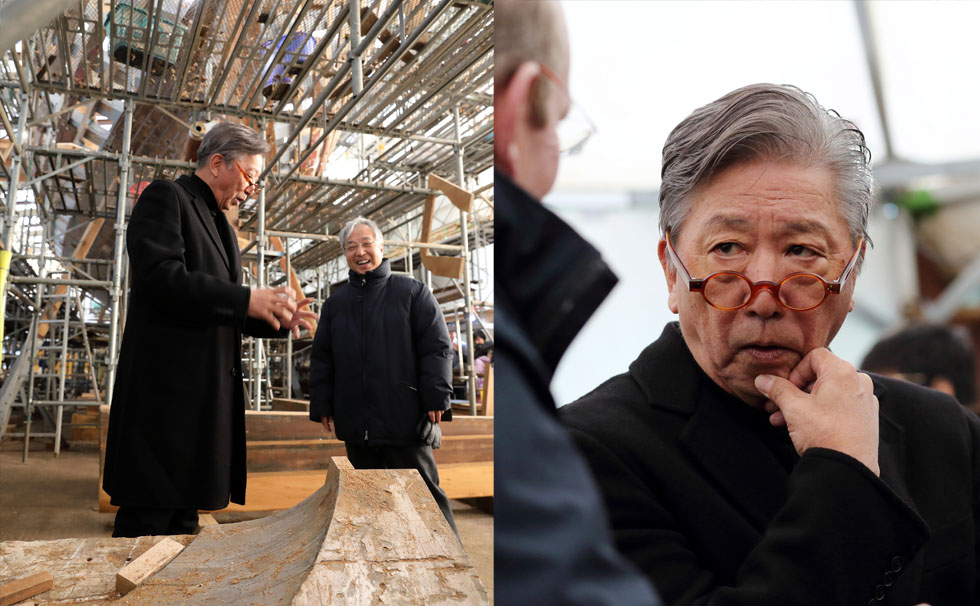 写真：伊集院静氏