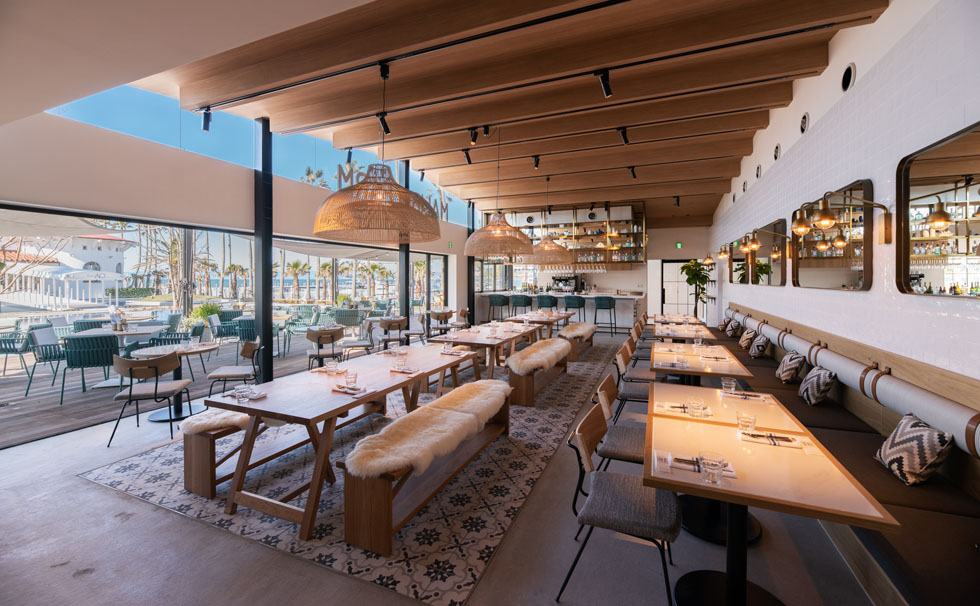 写真：レストラン