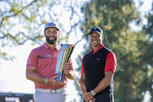 写真：ジョン・ラーム　タイガー・ウッズ
