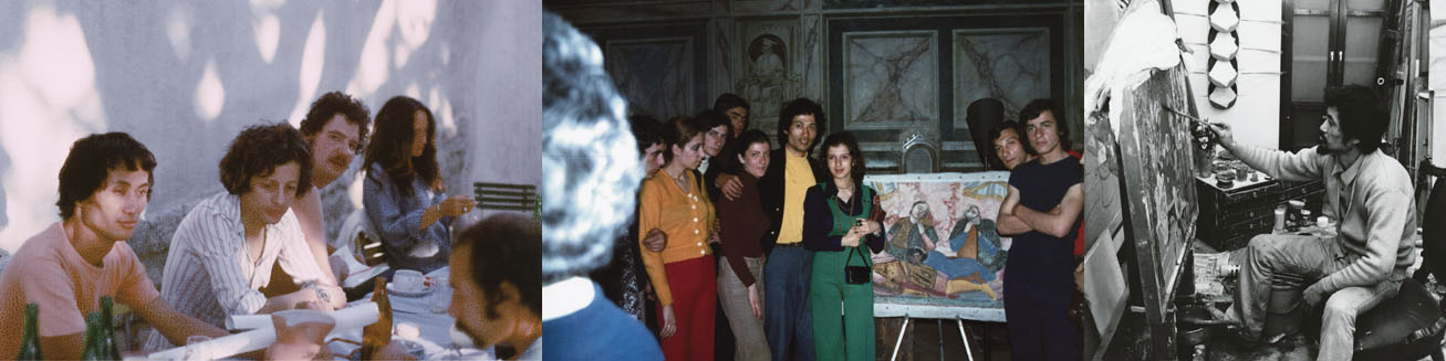 写真：イタリア留学時代