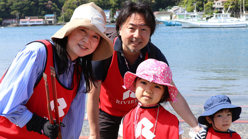 写真：リビエラ湘南ビーチクリーン