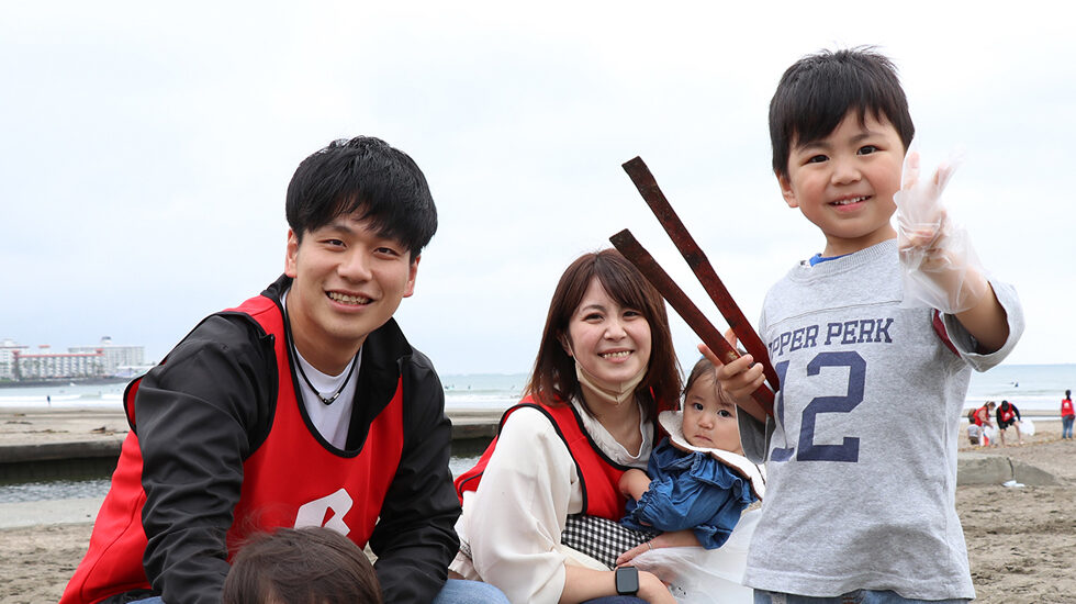 写真：リビエラ湘南ビーチクリーン