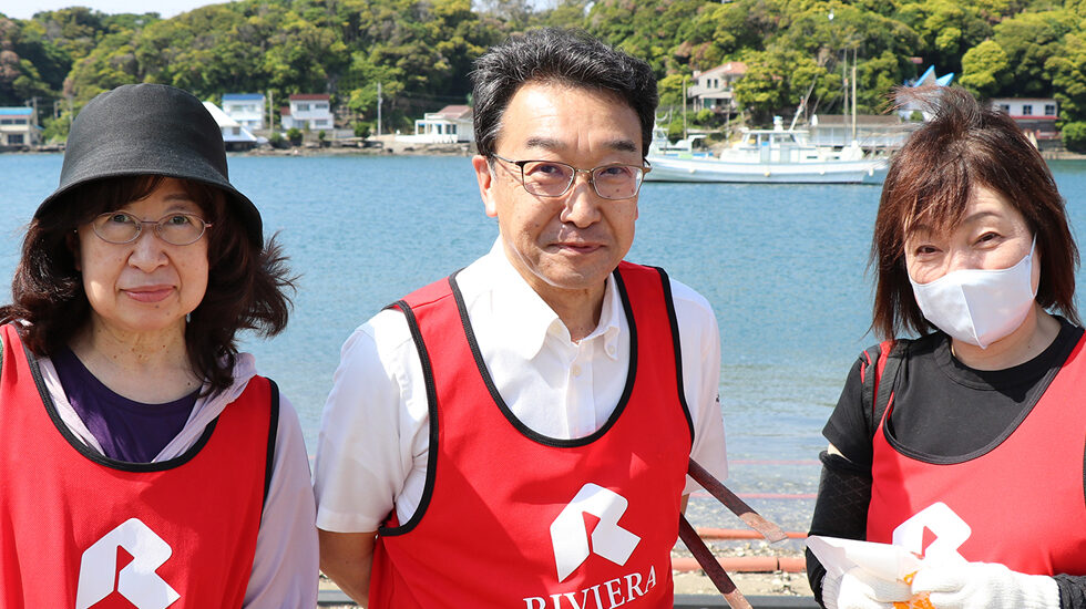 写真：リビエラ湘南ビーチクリーン