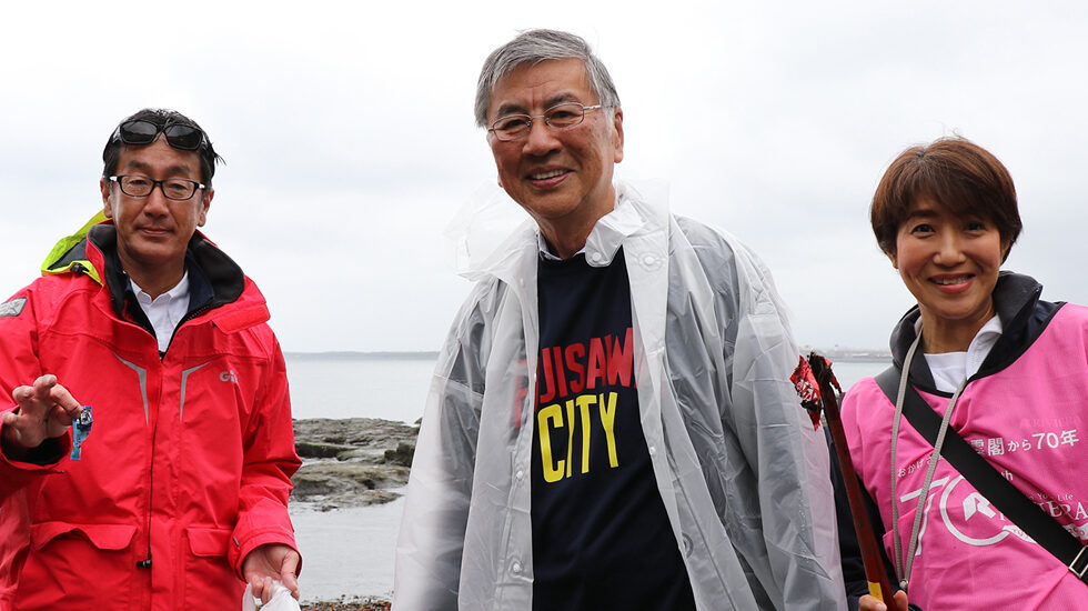 写真：リビエラ湘南ビーチクリーン