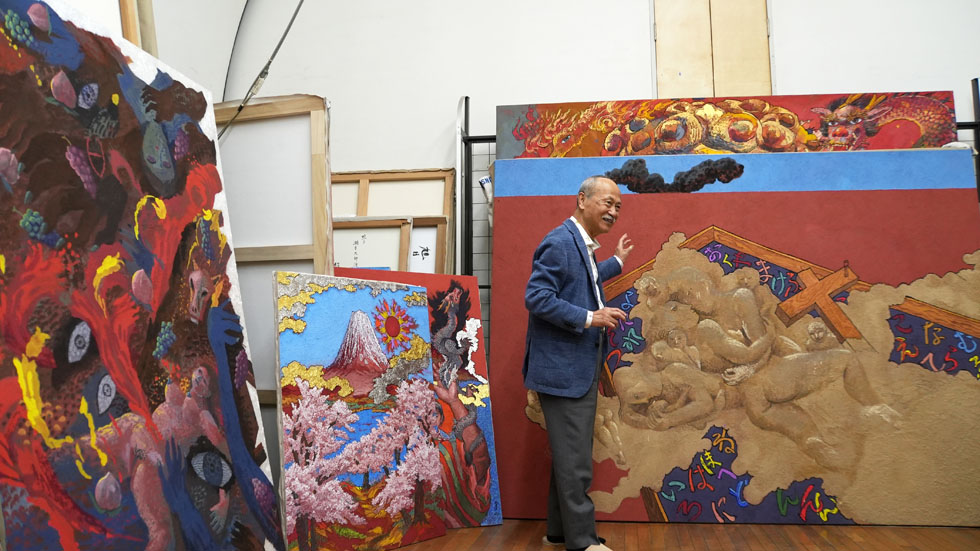 写真：絹谷幸二