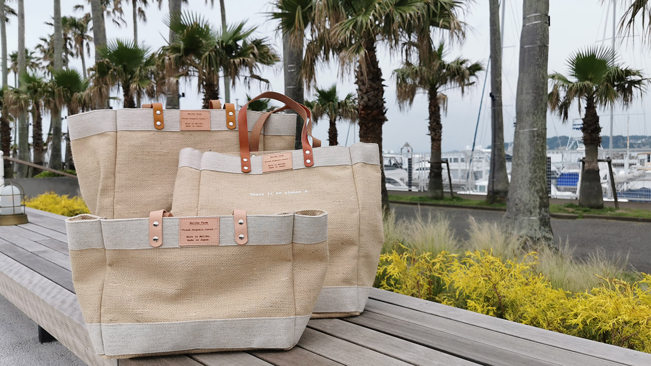 写真 マリブファームショップ ジュートバッグ