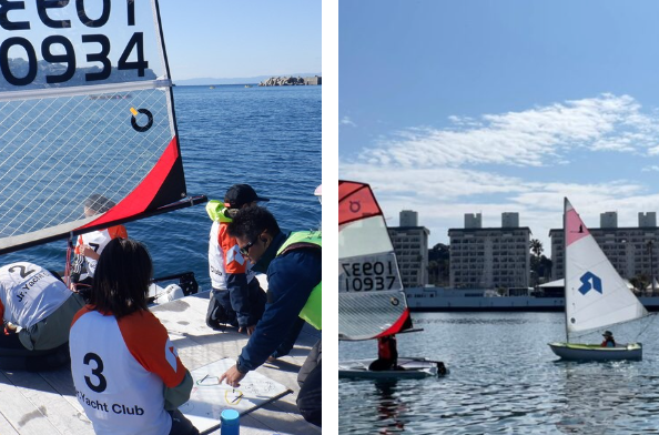 写真：Jr. Yacht Clubの様子