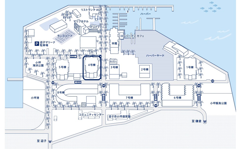 写真：購入物件　マップ　4号棟