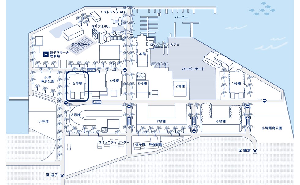 写真：購入物件　マップ　5号棟