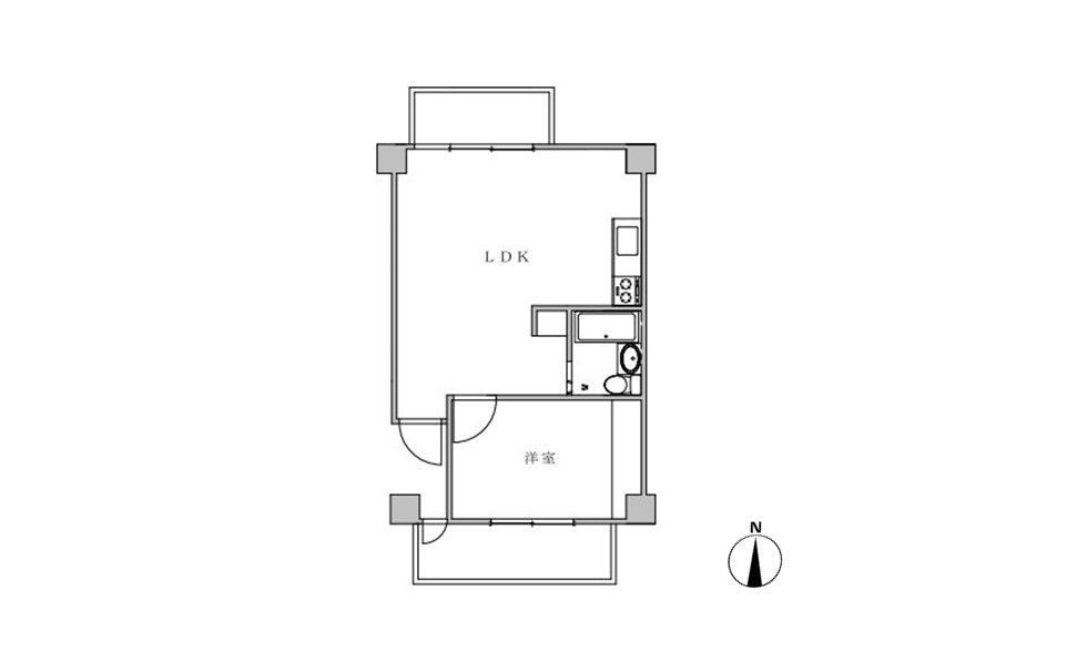 写真：A棟　7階　シーボニアマリーナ　間取り図