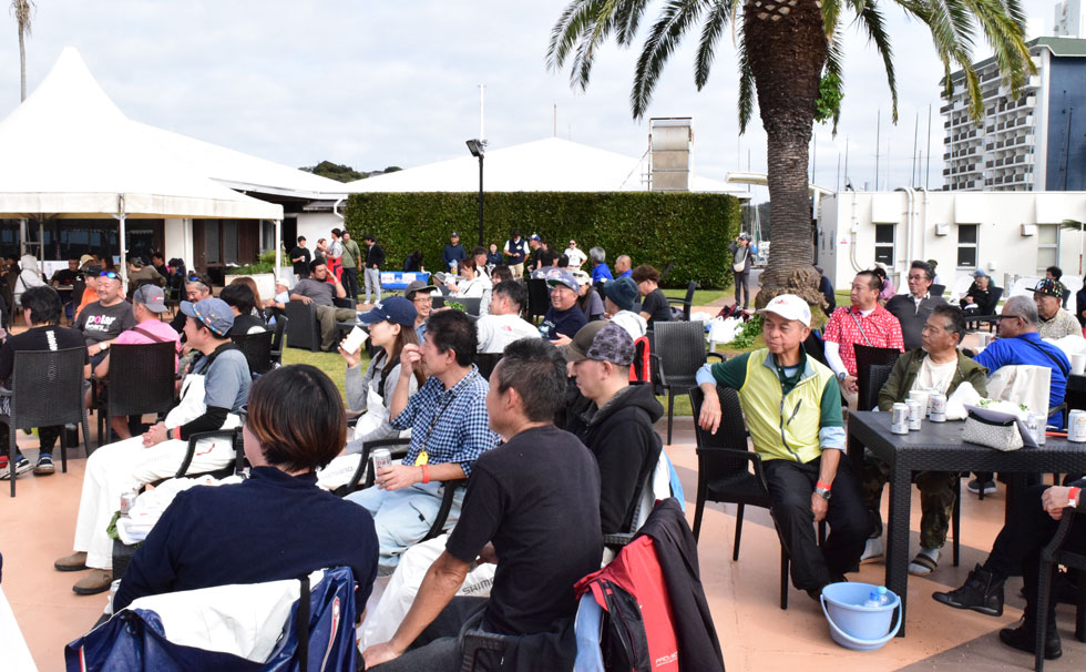 写真：フィッシングマスター 2024 ハギの様子