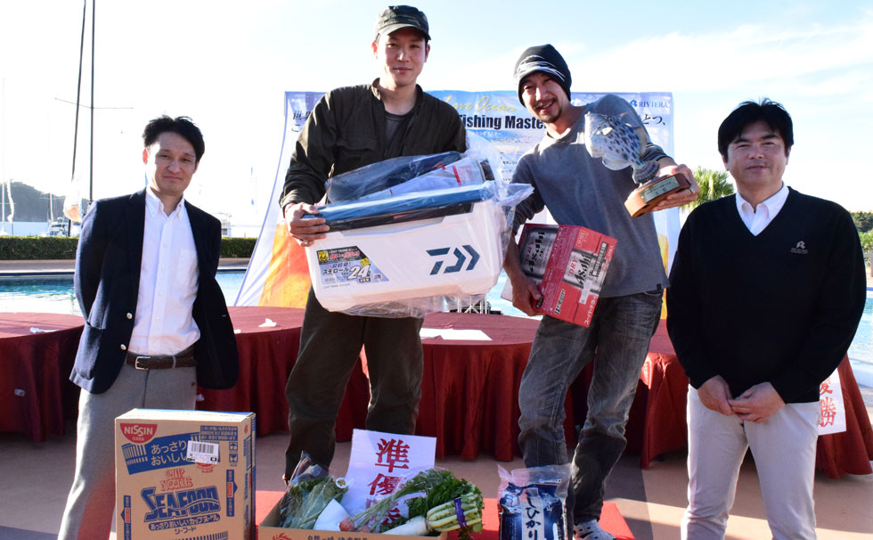 写真：フィッシングマスター 2024 ハギの様子