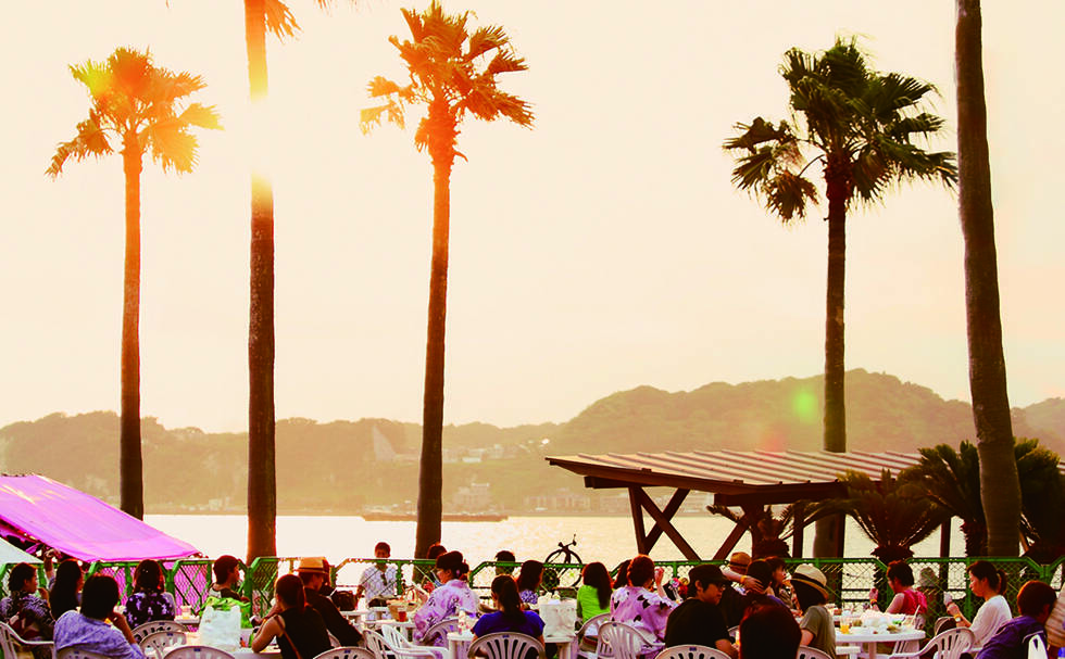 写真：ビアガーデン