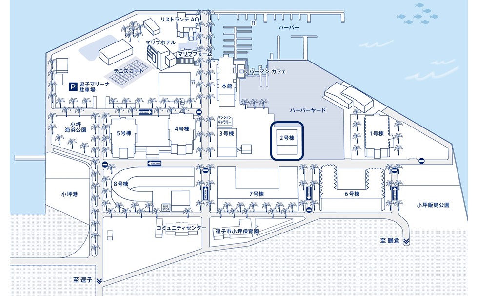 写真：購入物件　マップ　2号棟