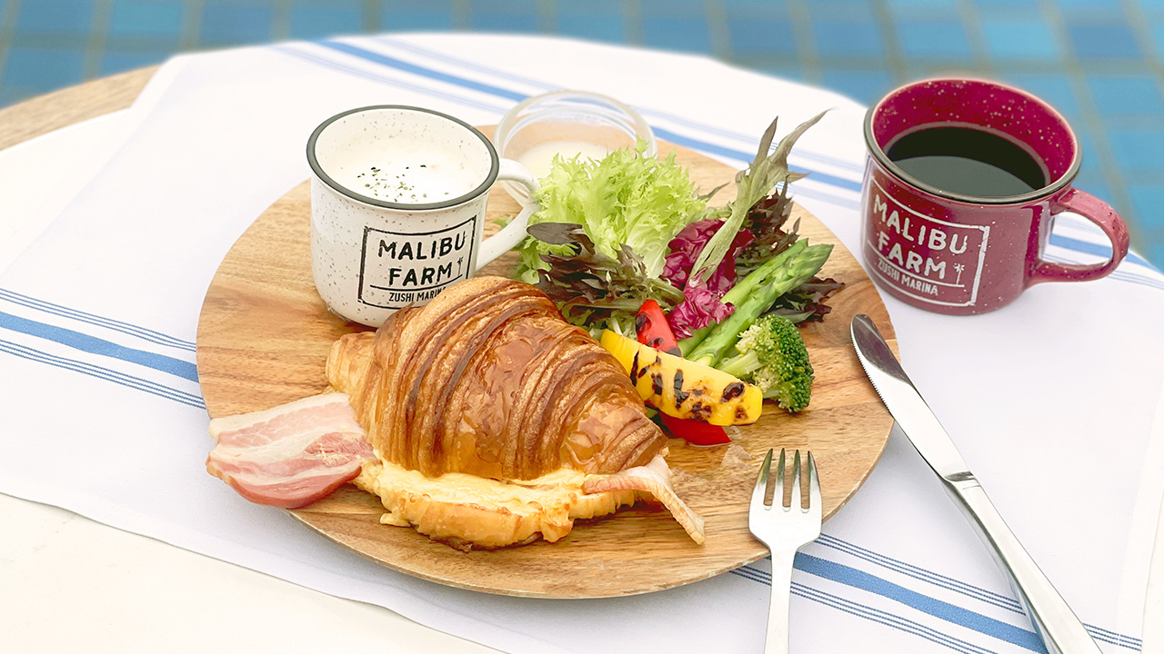 写真：マリブファーム朝食