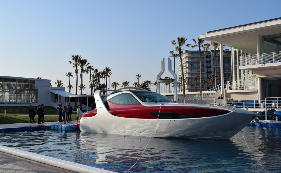 写真：刻一刻と表情を変えるリビエラ逗子マリーナの景色