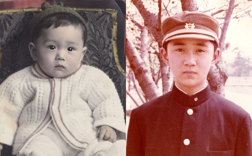 写真:黒岩祐治氏 幼少期