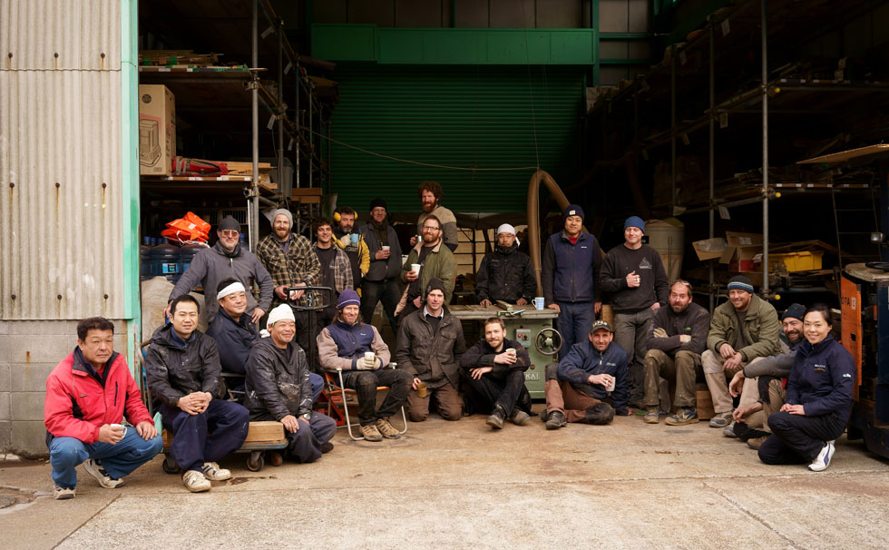 写真：作業の様子