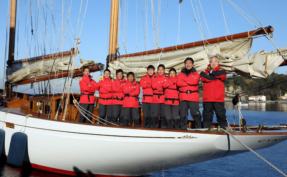 写真：クルーたち