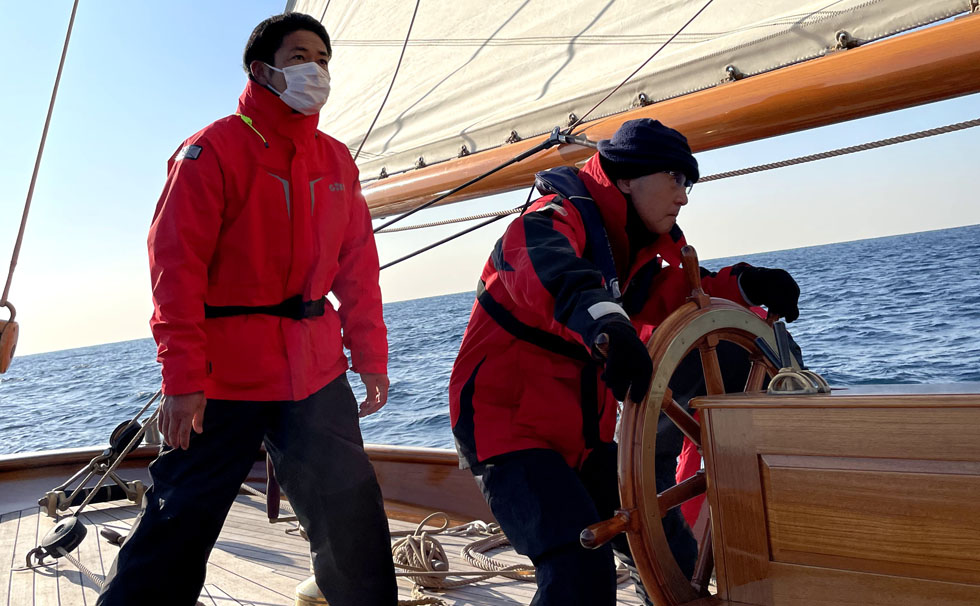 写真：クルーたち