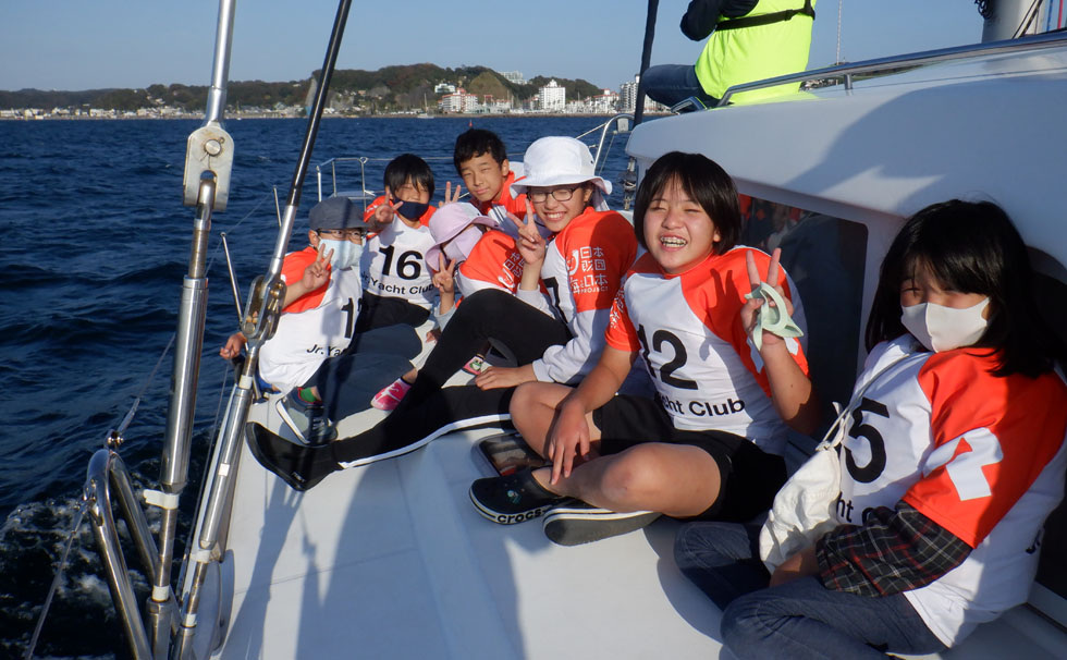 写真：Jr. Yacht Clubの様子