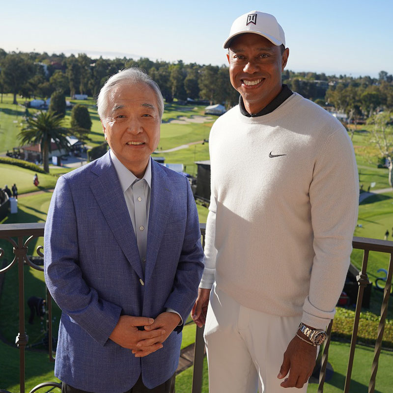 写真:タイガー・ウッズ