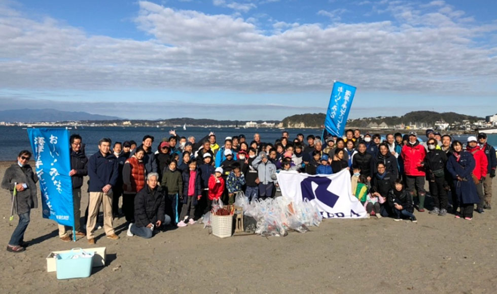 写真:森戸海岸(葉山)