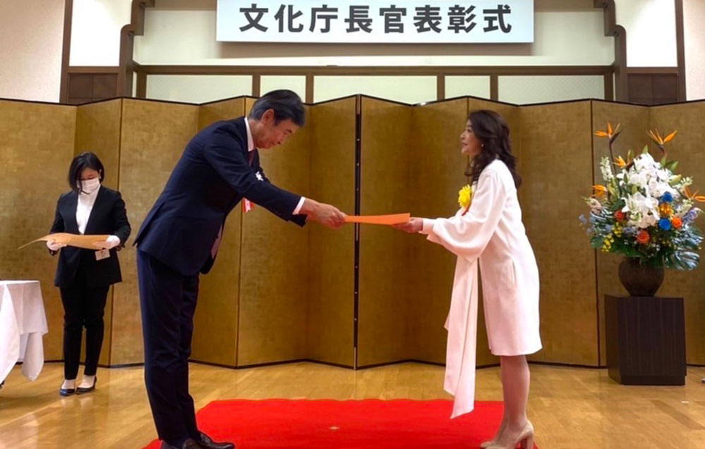 写真：表彰式の様子