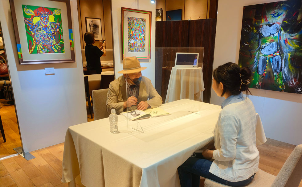 写真：リビエラアートフェア