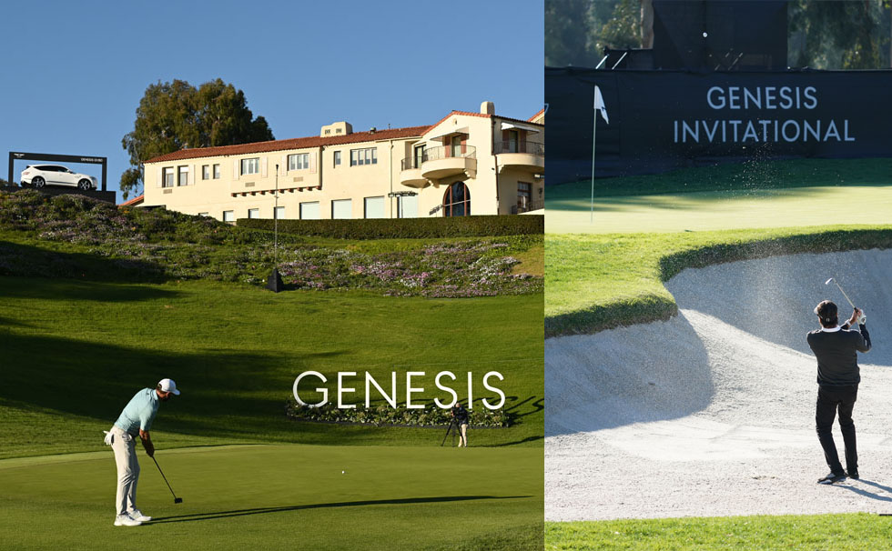 写真：ジェネシス・インビテーショナル 2021の様子