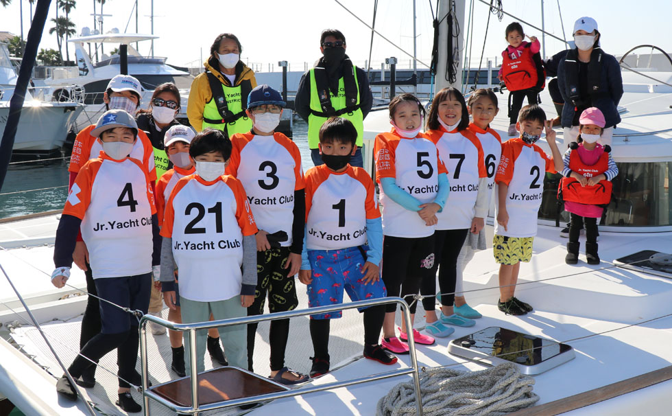 写真：Jr. Yacht Clubの様子