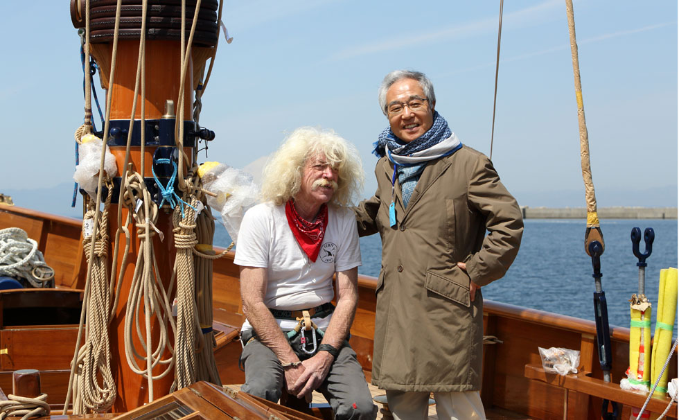 写真：ｼﾅｰﾗ　代表、渡邊曻