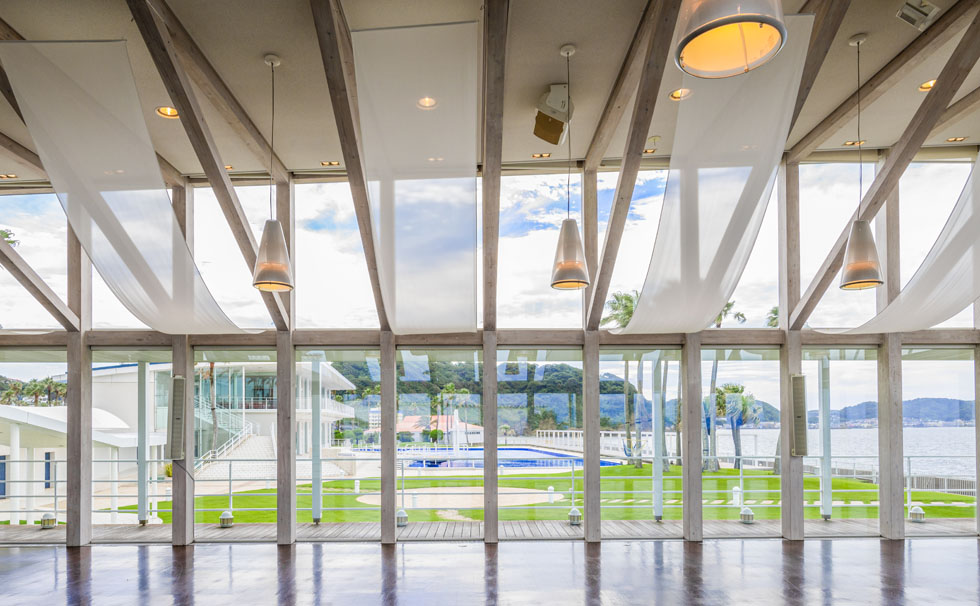 写真:リビエラでワーケーション