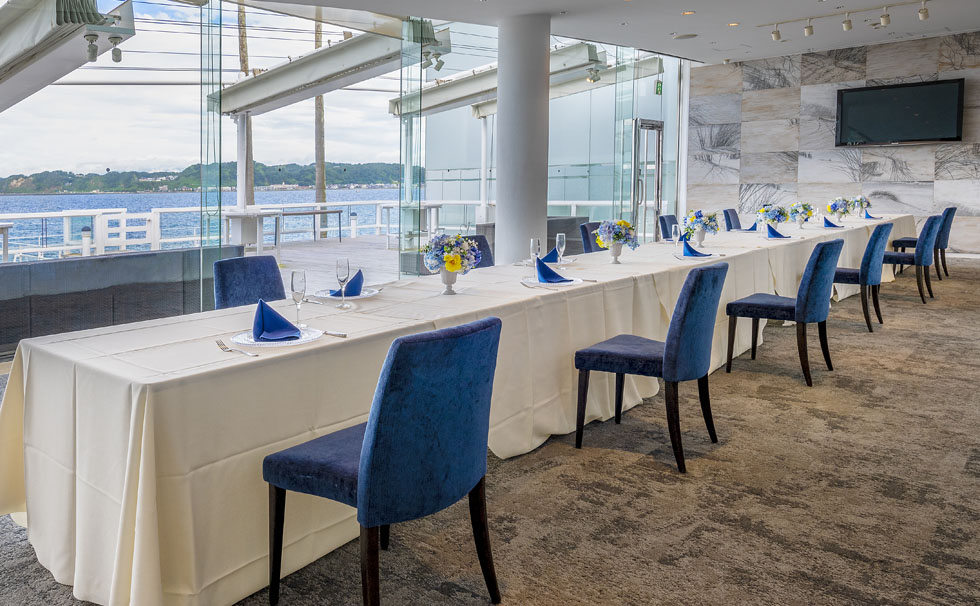 写真：リビエラ逗子マリーナ　会場