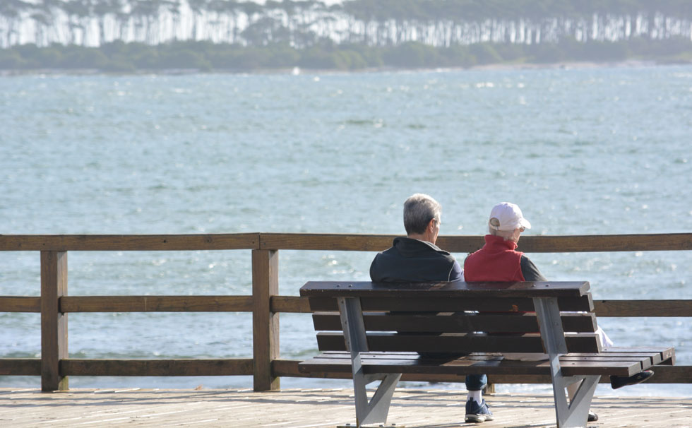 写真：絆を深める終活・海洋葬　イメージ