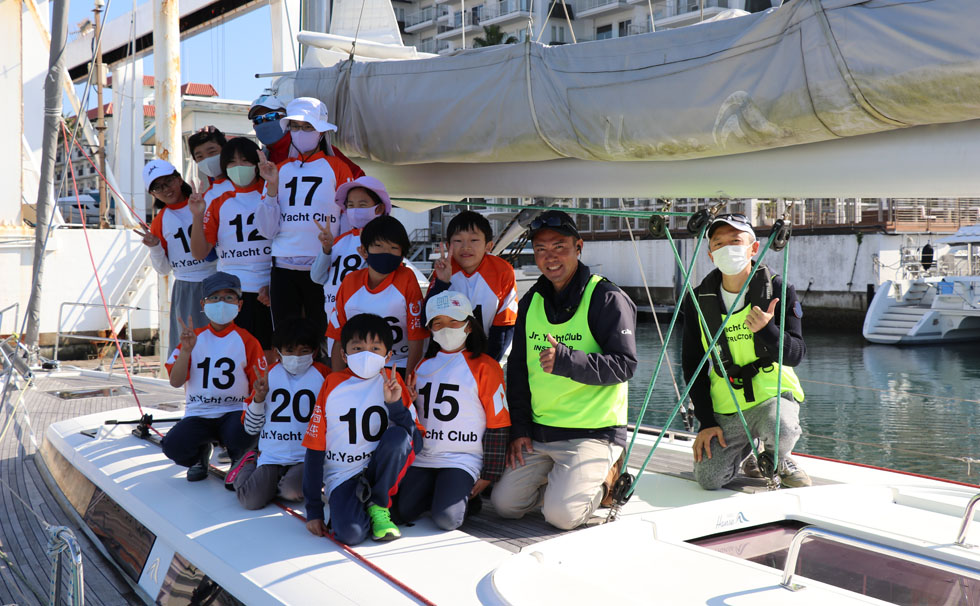 写真：Jr. Yacht Clubの様子