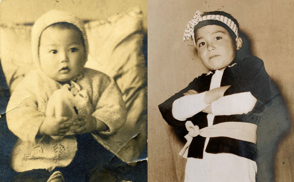 写真：鈴木 茂晴氏　幼少期