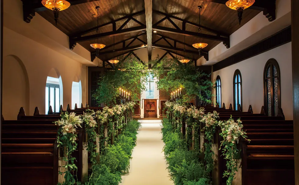 写真：人気を博したチャペル