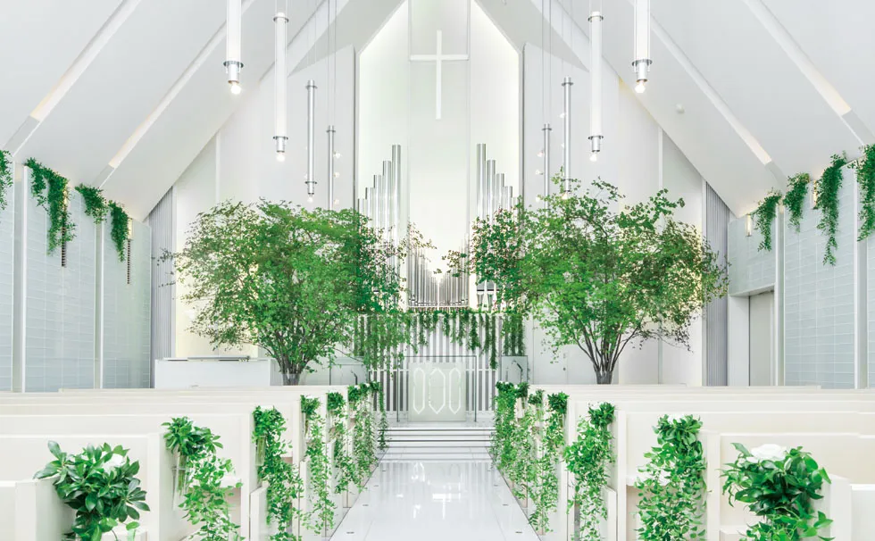 写真：人気を博したチャペル