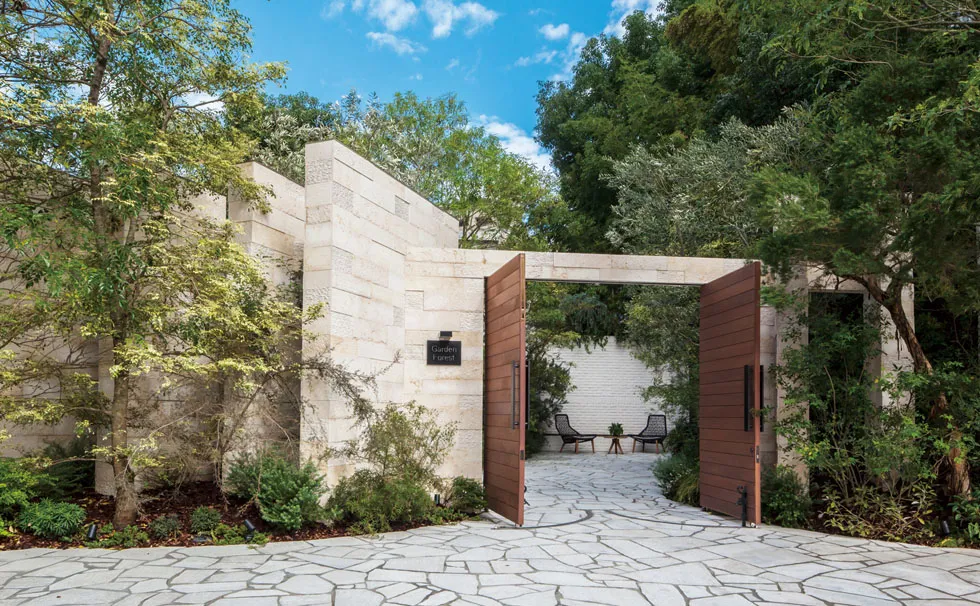 写真：リオープンで都会の杜が出現