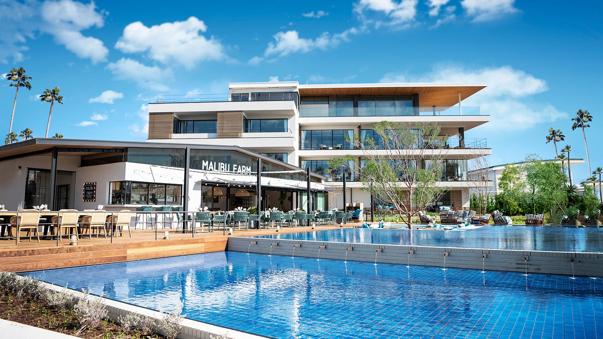 マリブホテル外観